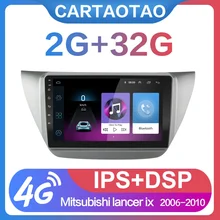 Android 8.1GO 9 дюймов 2Din автомобильный Радио Стерео gps навигатор плеер для Mitsubishi Lancer ix2006-2010 стерео WiFi ips плеер