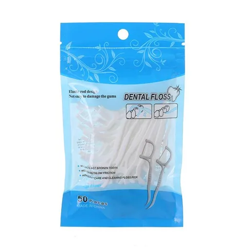 Dental Floss Flosser Picks Teeth Toothpicks Stick Tooth Clean Oral Care 7.5cm Oral Hygiene Care