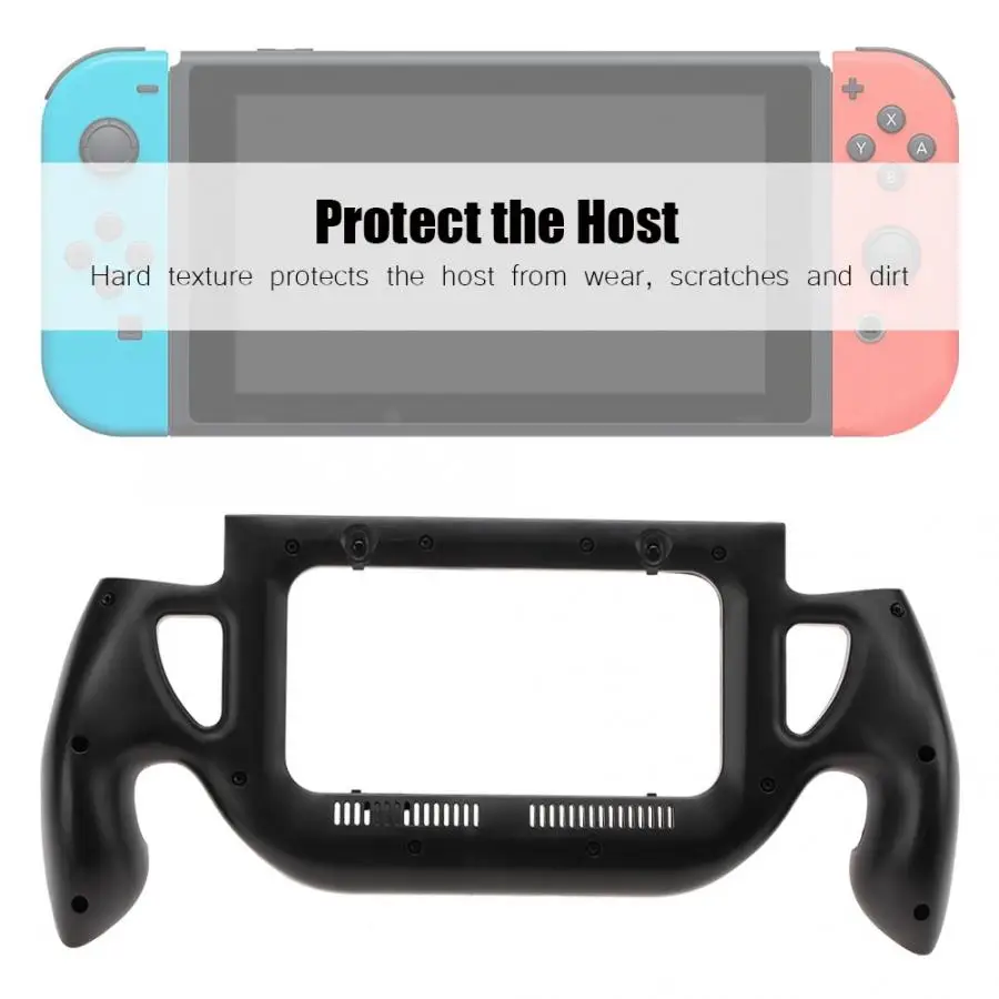 pubg controller Game Handle Grip for Switch Host TYPE-C Anti-Shock Protective for Host(Black