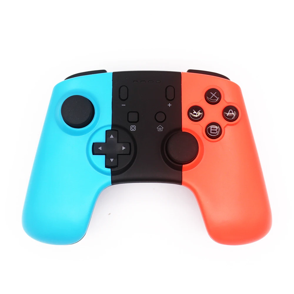 Прямая беспроводная Bluetooth профессиональный Джойстик контроллер для nintendo Переключатель консоли контроллер для игровых приставок джойстик для NS Joycon - Цвет: red and blue