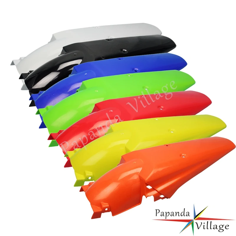 Желтый двойной спортивный задний брызговик для мотокросса SUZUKI DR DRZ 70 125 125L 200 400 RM 85