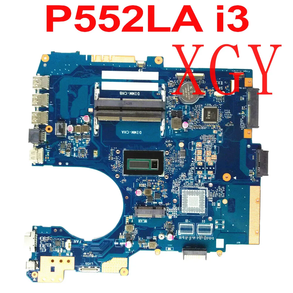 

Оригинал для ASUS P552L P552LA материнская плата DDR3L i3-4005u интеграции 100% ТЕСТ ОК
