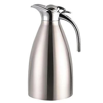 

Stainless Steel Insulated Double Layer Coffee Jug Thermal Flask Pot 1.5L