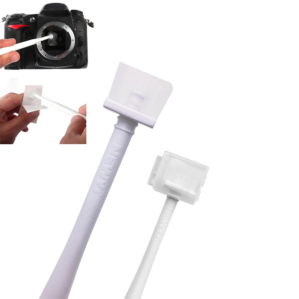 White CMOS/CCD SLR пыли DSLR многоразовые с бумагой ручной удалить стекло ручной экран цифровой камеры сенсор очиститель синтетический латекс - Цвет: White