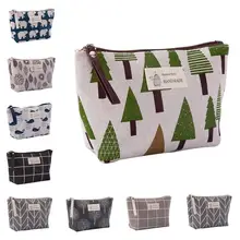 Новые 8 видов стилей сумки для макияжа с многофункциональным рисунком милые мешочки для косметики для путешествий дамская сумка женская косметичка