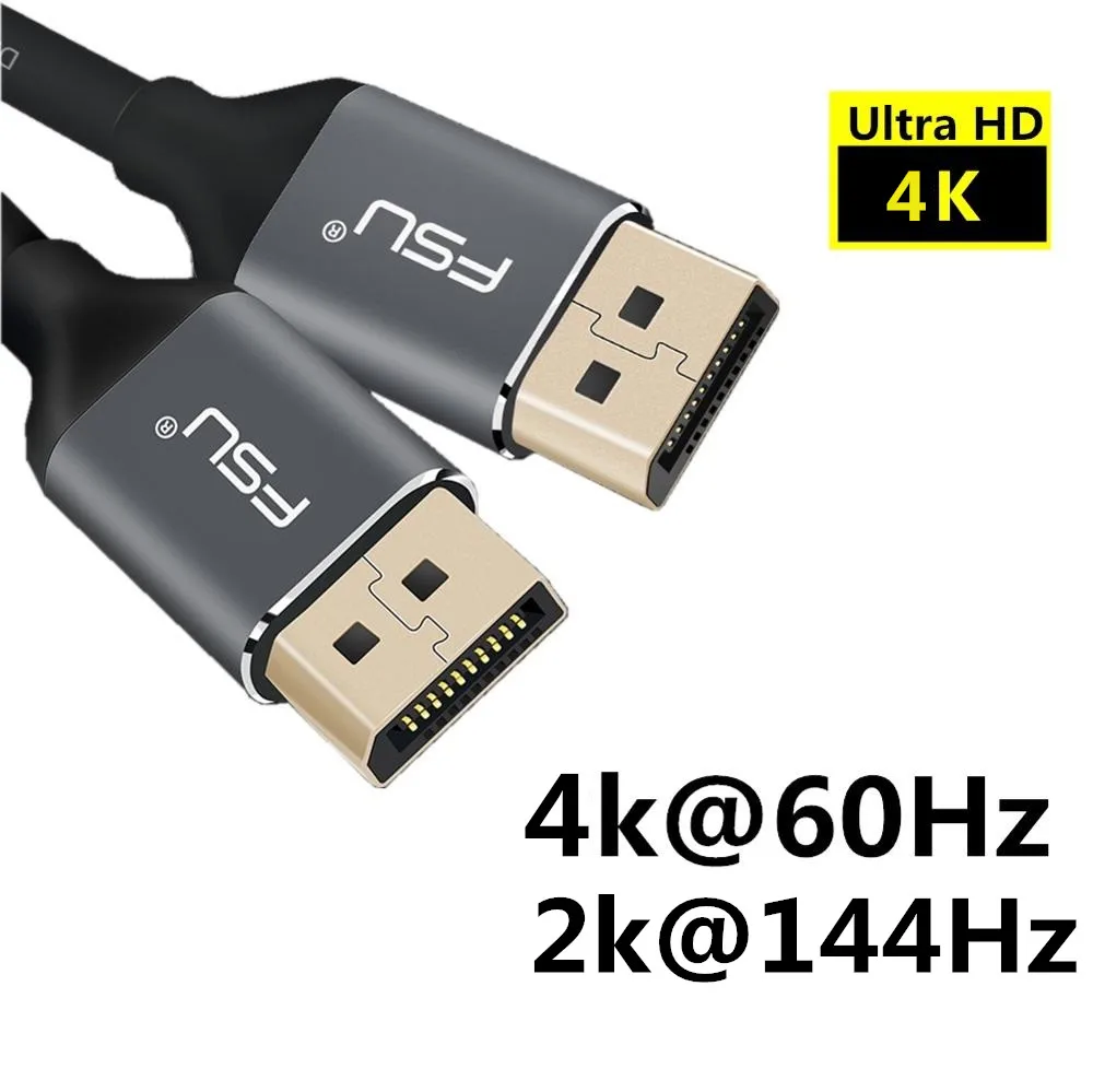 Кабель Displayport 4k 144Hz DP к адаптеру V1.2HDR RGB 4:4:4 HD видео Дисплей порт сплиттер для
