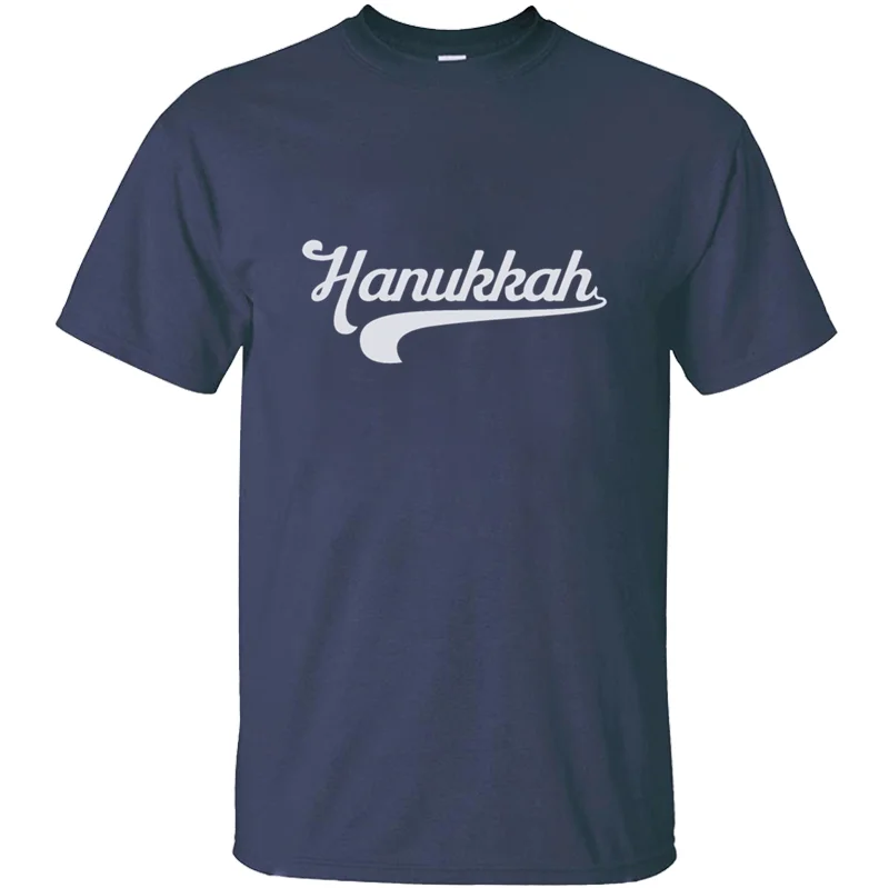 Индивидуальный дизайн Hanukkah Inspired Повседневная для еврейских футболка для любителей вина человек Harajuku Мужская футболка брендовая одежда