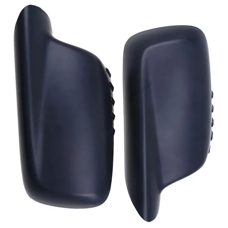 Abs Black Side Rearview Mirror Cover Trim Door Rear View Mirrors Frame