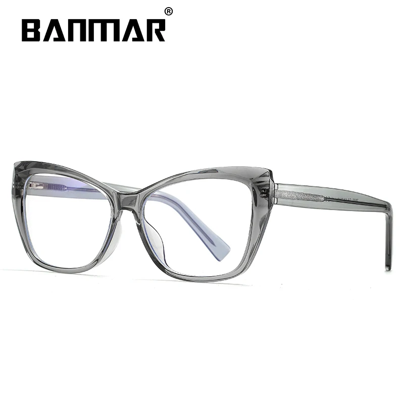 BANMAR TR90, очки для компьютера с защитой от Голубых лучей, мужские, синий светильник, защитные очки для игр, женские очки - Цвет оправы: C6 ASH