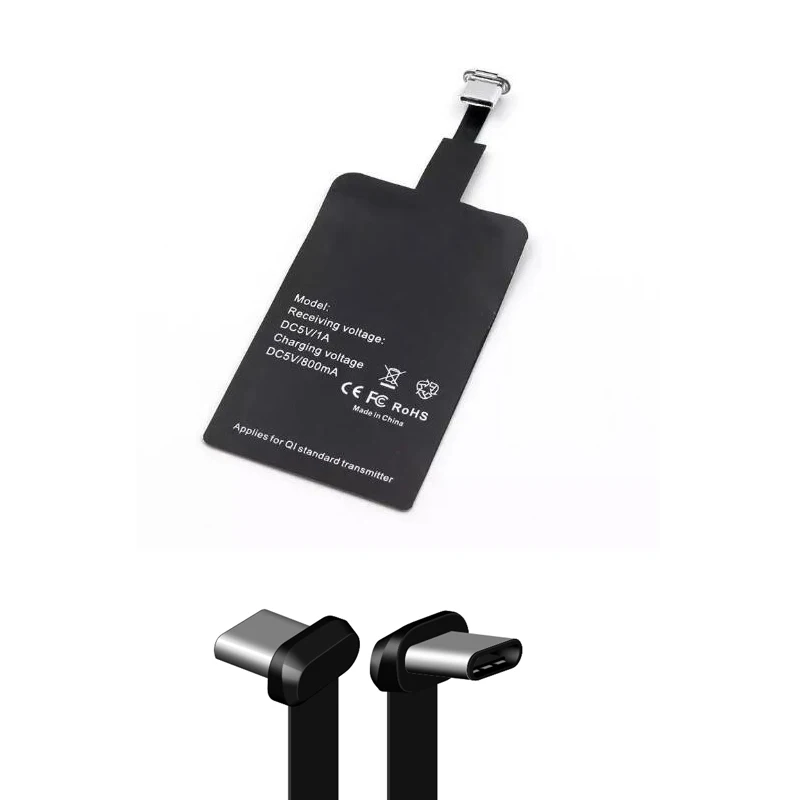 

Type-C Universal Wireless Charger Charging Receiver for Huawei P20 Pro P10 Plus Xiaomi Iphone6 6plus 7 7plus Type-C/Type-A