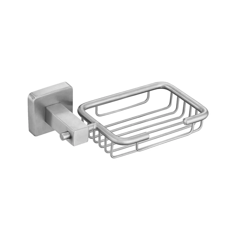 Soap Basket Vidric щетка из никеля и нержавеющей стали, набор аксессуаров для ванной комнаты, диспенсер для мыла, держатель для полотенец, держатель для бумаги, аксессуары для ванной комнаты EL8900L - Цвет: Soap Basket