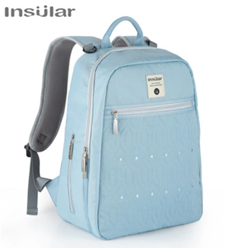 

Insular Diaper Bag Mummy Maternity Large Capacity Fashion Nappy Bag Waterproof Multi-function Travel Stroller Baby Nursing Bags