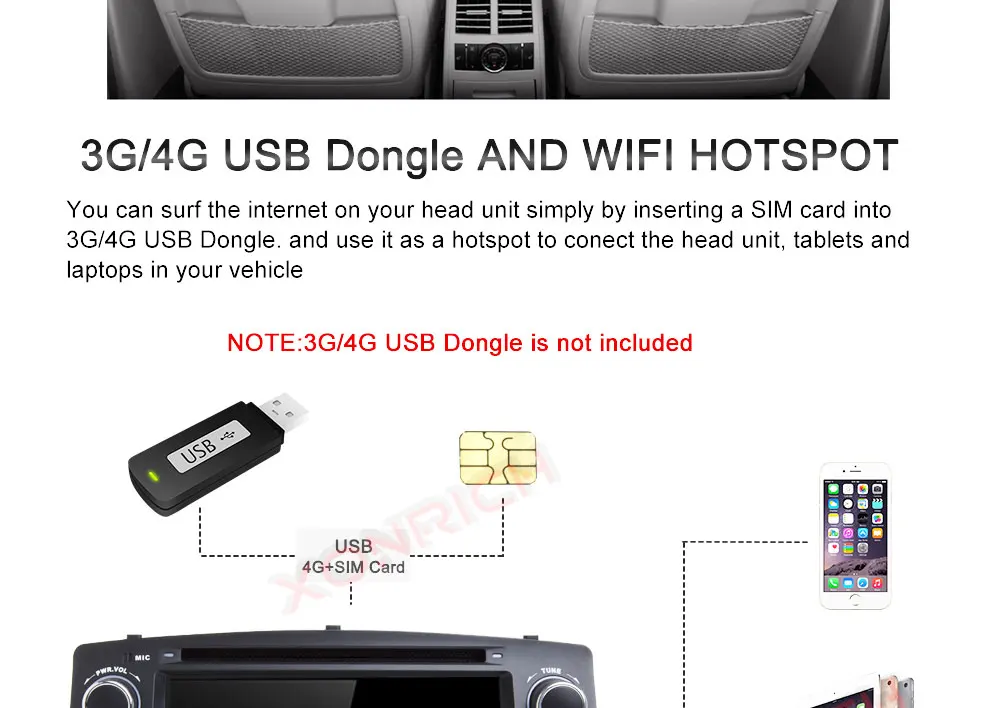 Top Xonrich DSP 2 din Android 9.0 4G 64G car dvd player For Toyota Corolla E120 BYD F3 multimedia player stereo GPS radio navigation 11