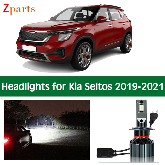 Car Headlamp Bulbs For 2019 2020 2021 Kia Seltos LED Headlight Lighting Low  Beam High Beam