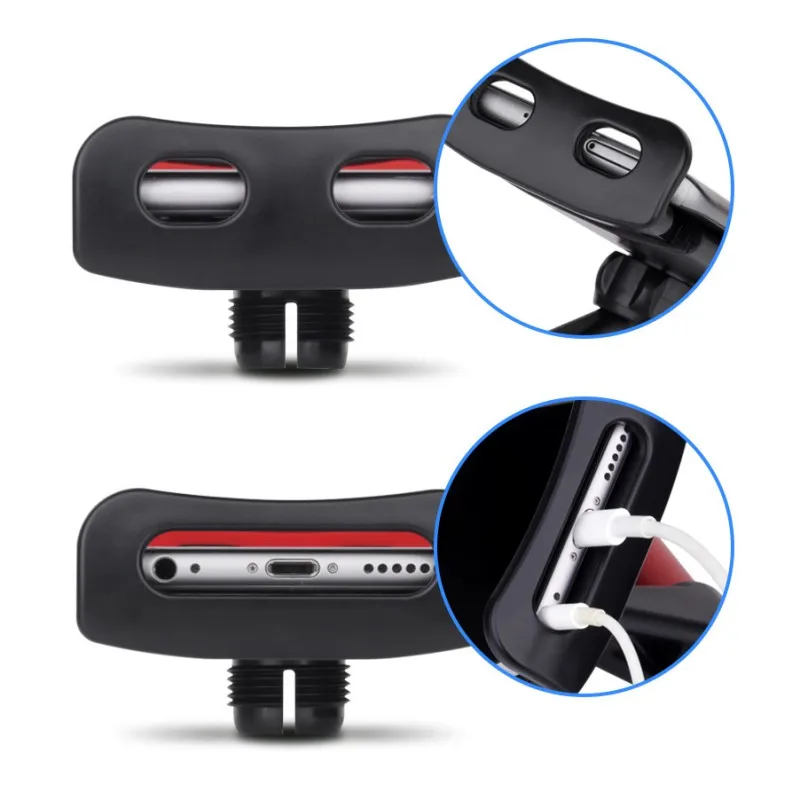 Автомобильный держатель для мобильного телефона на заднее сиденье с поворотом 360