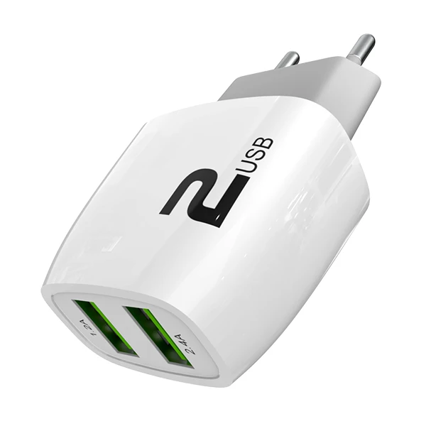 CBAOOO USB Зарядное устройство 2-Порты и разъёмы USB Wall Зарядное устройство EU Plug для сотового телефона USB устройство Зарядное устройство Snel зарядки устройство зарядное устройство для iPhone 6 samsung - Цвет: EU