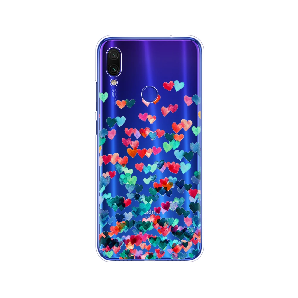 xiaomi leather case design For Xiaomi Redmi Note 7 pro Case coque Silicon Painting Soft TPU cover on For Redmi Note 7 copas 6.3 inch bumper Protective cute xiaomi leather case case Cases For Xiaomi