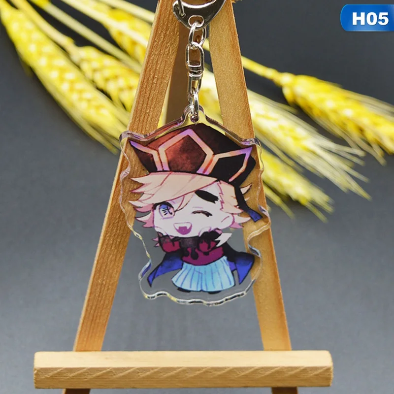 Аниме демон убийца: Kimetsu no Yaiba акриловый брелок для ключей Косплей Аниме Подарки