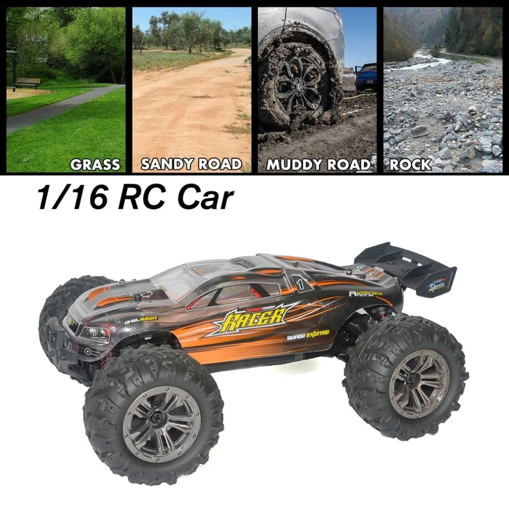 9136 1:16 RC автомобиль игрушка 4WD матовый мотор Вождение пустыня грузовик привод Bigfoot пульт дистанционного управления модель автомобиля внедорожник игрушка детский подарок