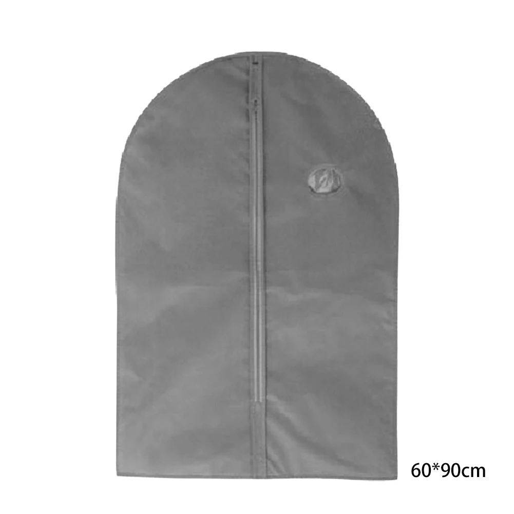 GY Clothes Dust Cover With Zipper Storage Bag Garment Costume Protector Suit Case Home Organizer Non-woven Craft - Цвет: GY