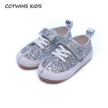 

CCTWINS Kids Shoes 2020 Autumn Children Fashion Casual Sneakers Baby Girls Brand Sparkly Shoes Boys Sport Trainers FC2844