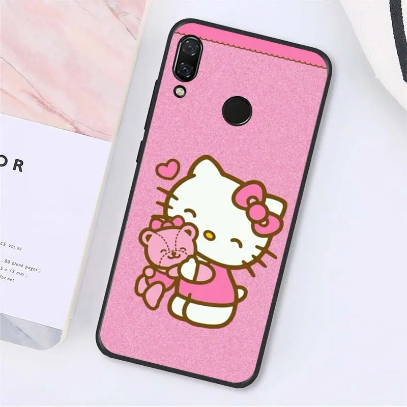 Yinuoda милый Kawaii hello kitty чехол для телефона для Xiaomi Redmi Note 7 5 4 Redmi 5plus 6A Note4 4X A2 A2lite - Цвет: A2