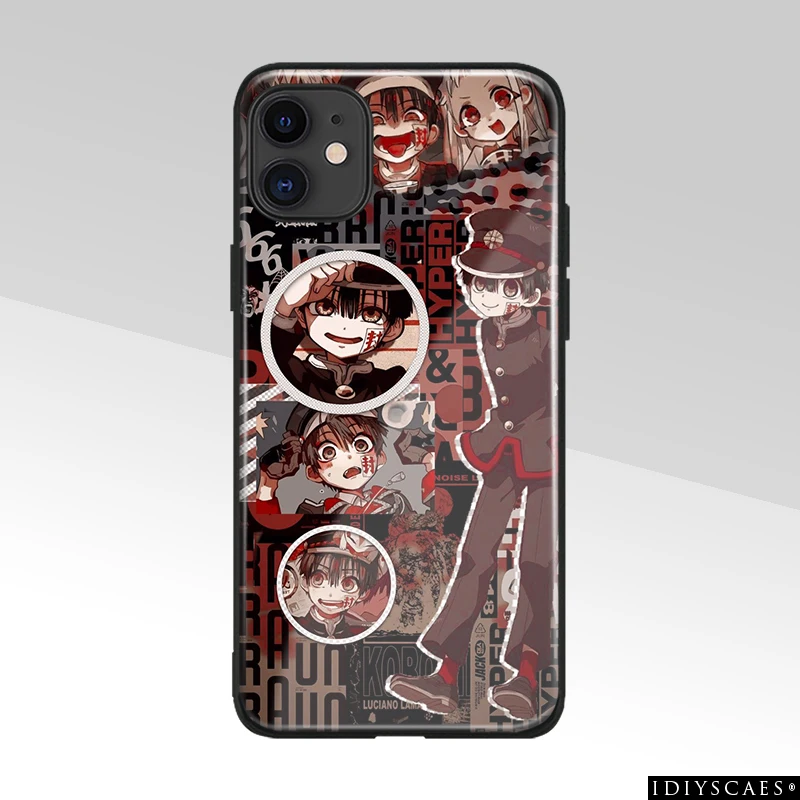 Мягкий силиконовый чехол для телефона Hanako kun Hanakokun из закаленного стекла iPhone SE 6 6s 7