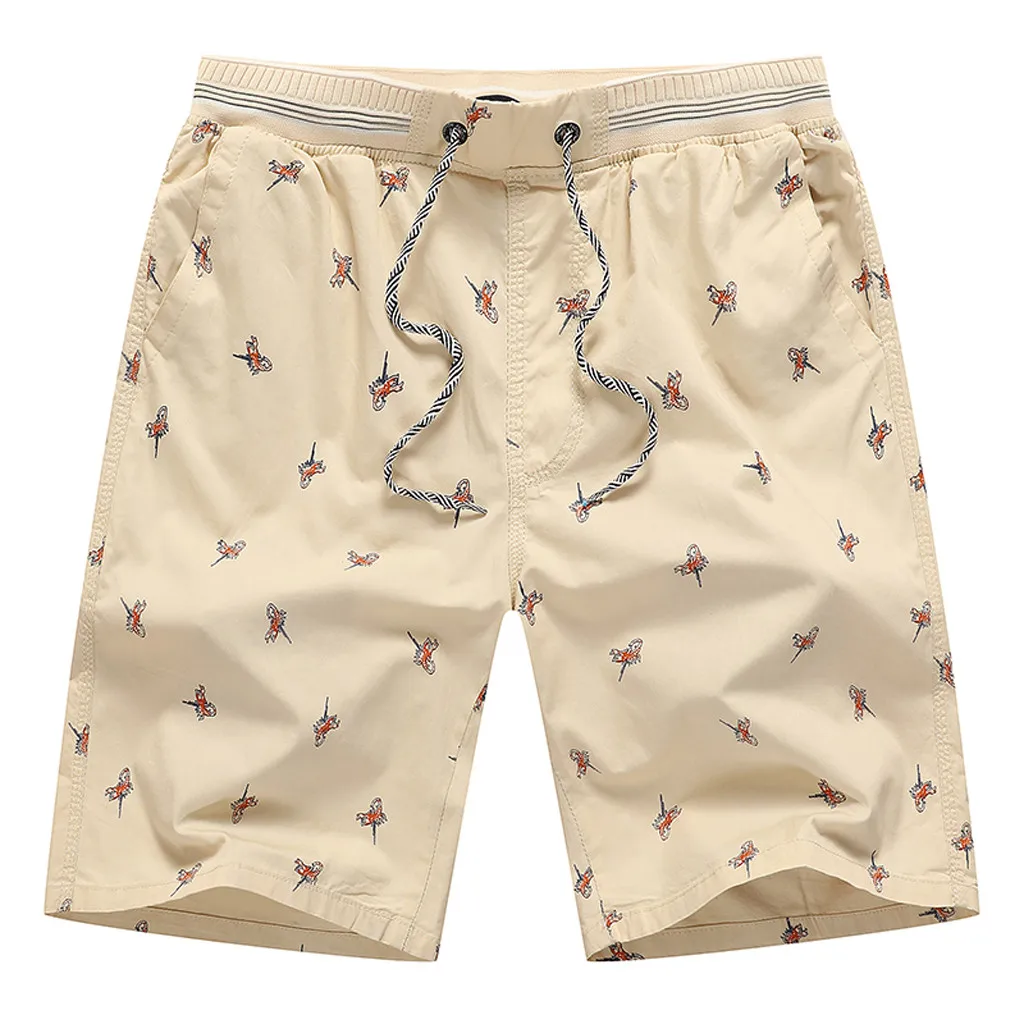 Летние мужские пляжные шорты, Брендовые повседневные шорты с принтом, мужские модные стильные мужские шорты Бермуды, пляжные шорты размера плюс, 10,21