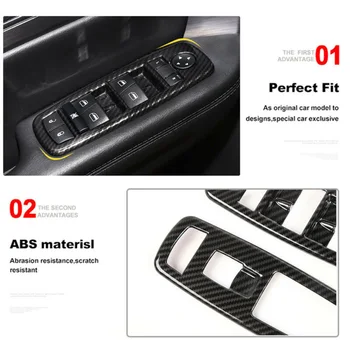 

Bezel Decoration Trim Decor For Dodge Charger 2011+ 4pcs/Set Cover Trim