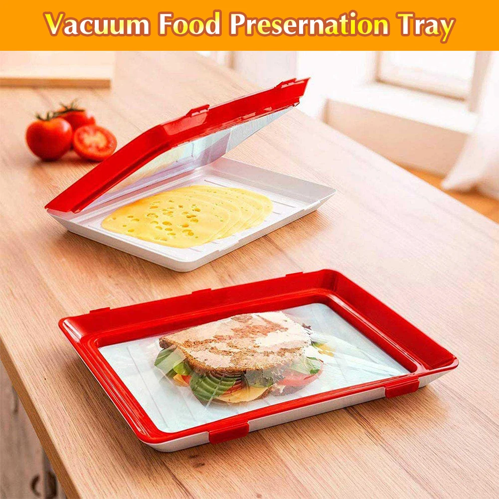 

Creative Food Preservation Healthy Kitchen Tools Food Storage Container Organizer Tray Keeping Fresh Spacer Preservate Tray