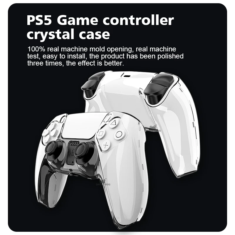 Data Frog Transparent Hard Protective Case For Ps5 Controller Clear Protection Shell Cover For Playstation 5 Gamepad Accessories Cases Aliexpress