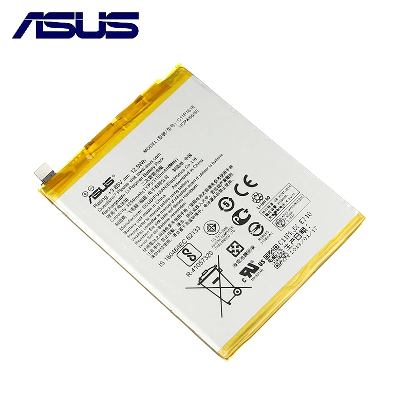 ASUS Original 3250mAh C11P1618 Battery For ASUS Zenfone 4 Z01KD ZE554KL Phone Latest Production High Quality Battery