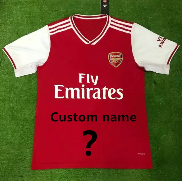 Футбольная рубашка «Arsenal», 19/20 OZIL, домашняя красная футбольная майка, желтая, LACAZETTE AUBAMEYANG RAMSEY, футболка с коротким рукавом для футбола - Цвет: shirt5