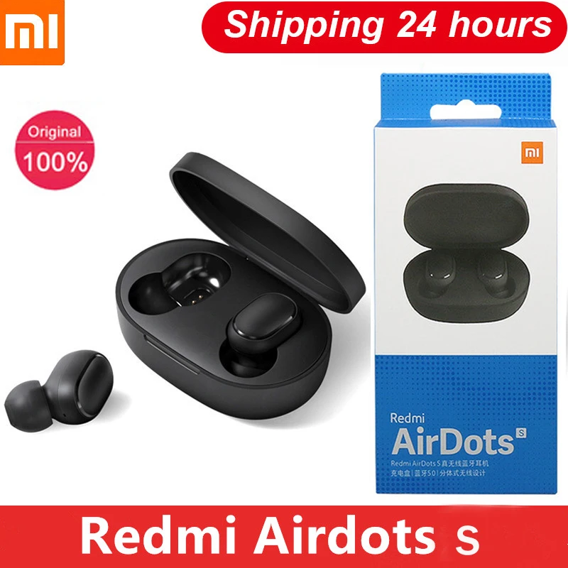 Беспроводные наушники Xiaomi Redmi Airdots S гарнитура TWS Bluetooth | Электроника