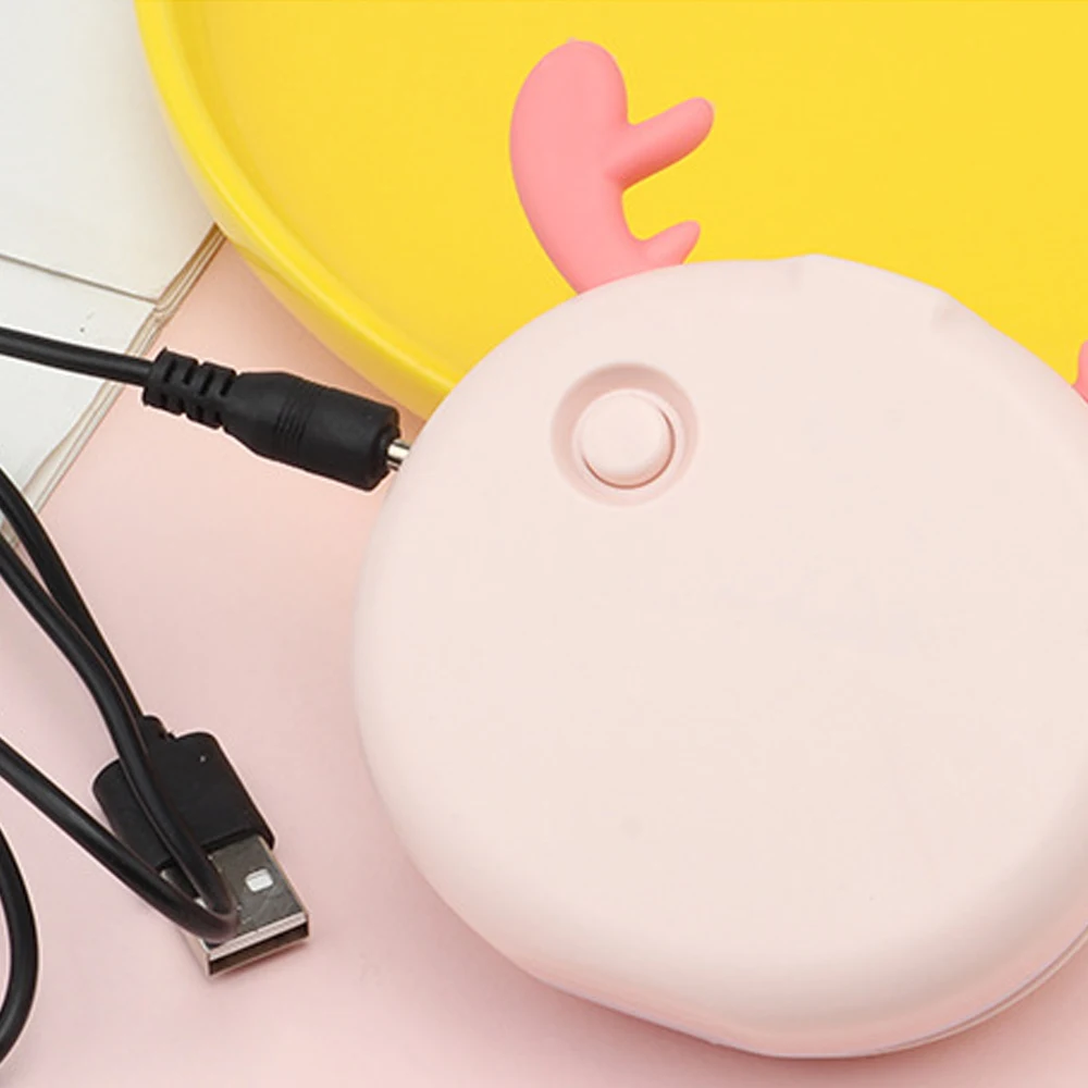 

Car Cartoon Hand Warmer Three-Purpose Gift Custom Mobile Power USB Charging Mini Meng Pet Light Beauty Makeup Mirror