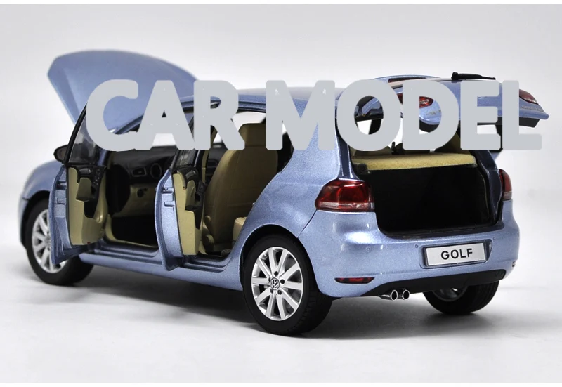 1:18 Масштаб сплава игрушечные транспортные средства VW GOLF 6 автомобиль модель детских игрушечных автомобилей авторизованный игрушки для детей