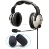 10pcs Dense Foam Microphone Windscreen Windshield Aviation Headset Mic Muff For Lightspeed Astro A50s Headsets ► Photo 3/6
