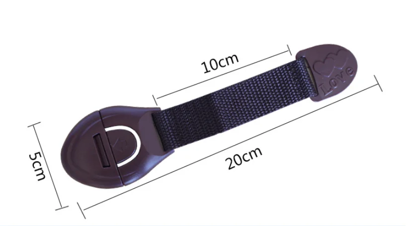 Door Lock Baby Safety Cabinet Wardrobe Refrigerator Belt 1 Pcs