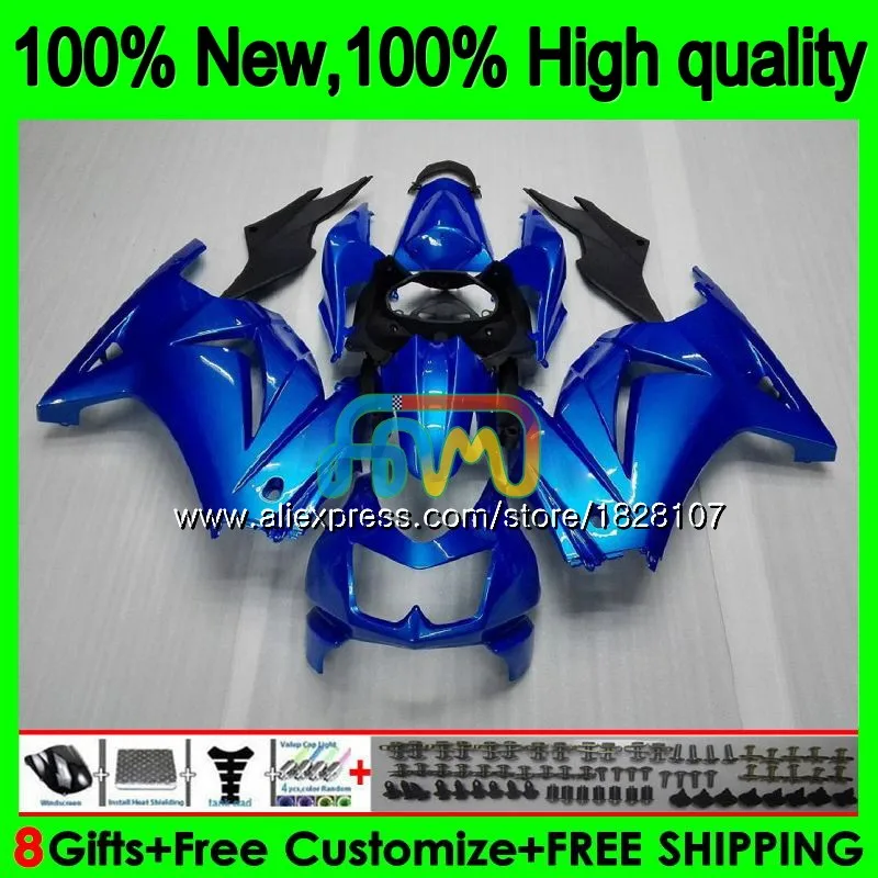 Body For KAWASAKI ZX-250R EX-250 EX250 ZX Pearl blue 250R 2BS.29 EX 250 ZX250R 08 09 10 11 12 2008 2009 2010 2011 2012 Fairing Body For KAWASAKI ZX-250R EX-250 EX250 ZX Pearl blue 250R 2BS.29 EX 250 ZX250R 08 09 10 11 12 2008 2009 2010 2011 2012 Fairing