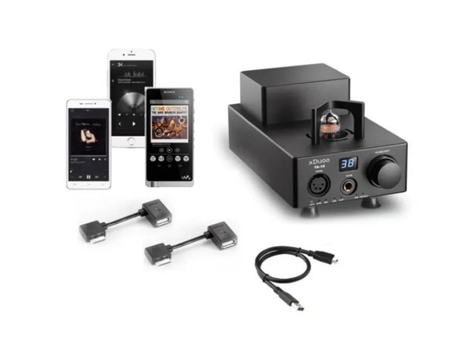 XDuoo TA-10 высокопроизводительный HiFi аудиофиловый USB DAC Настольный ламповый усилитель для наушников