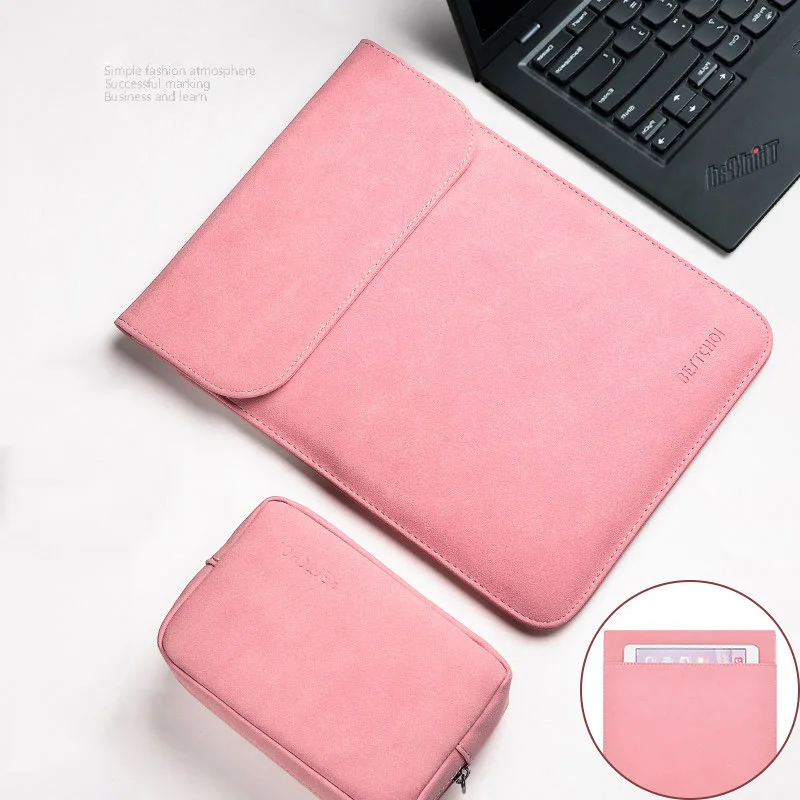 Мужская сумка для ноутбука HUAWEI honor magicbook 14 pro Сумка для ноутбука matebook 13 14 E чехол для ноутбука matebook x pro 1" 15" - Цвет: Pink sets 2