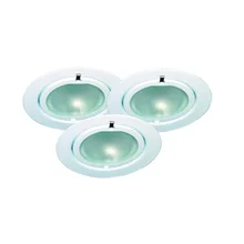 98469 Светильник мебельный Клип-Клап, белый, 3х20W