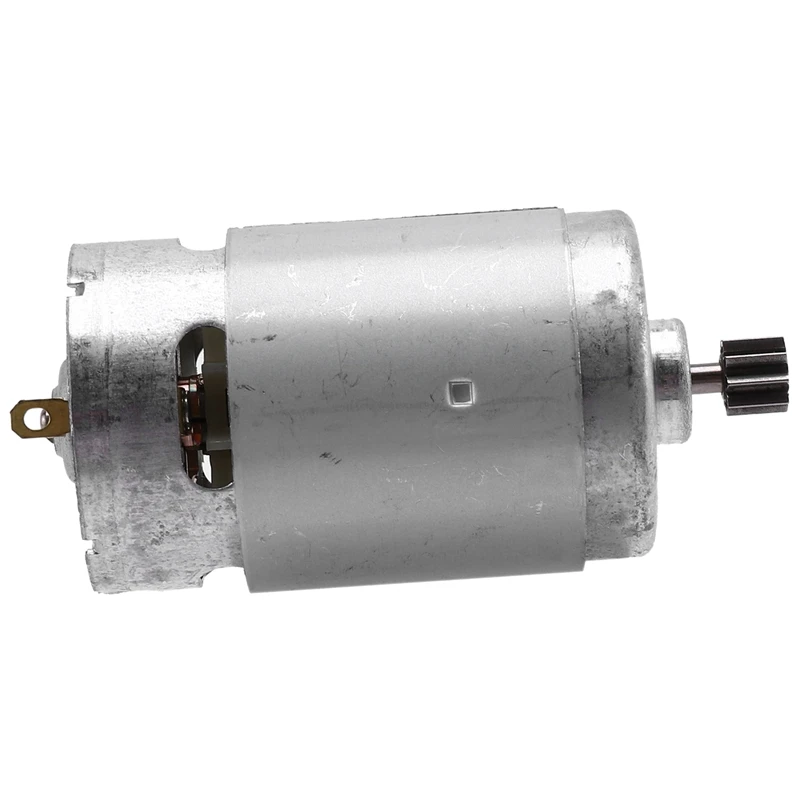 RS550 21V DC Motor with Single Speed 9 Teeth and High Torque Gear Box for Electric Drill / Screwdriver | Обустройство дома