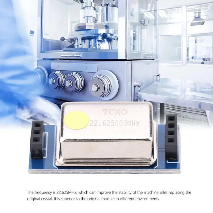 Frequency Meter High Stability Temperature-compensated Crystal Module for FT-817/857/897 TCXO Measuring Tool Crystal