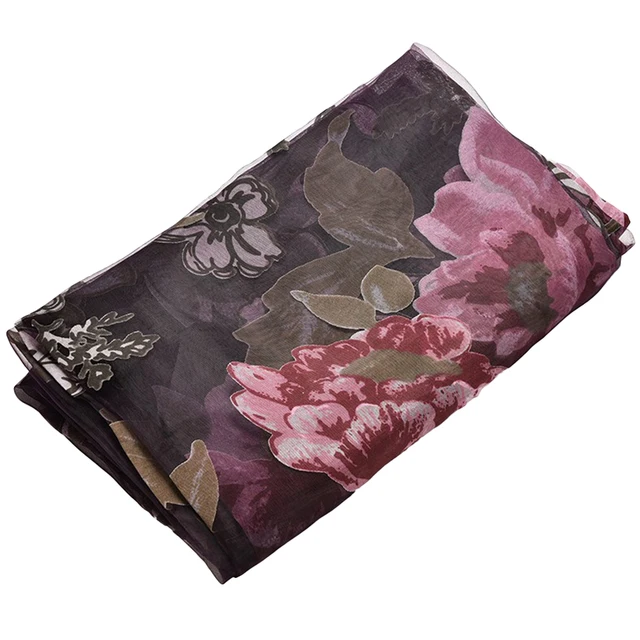 Ajtó Redőny Ablak Bazsarózsa Nyomtatott Átlátszó Függönyök A Nappali Hálószoba Ablakfüggöny Redőnyök Fehér Voile - Image 5