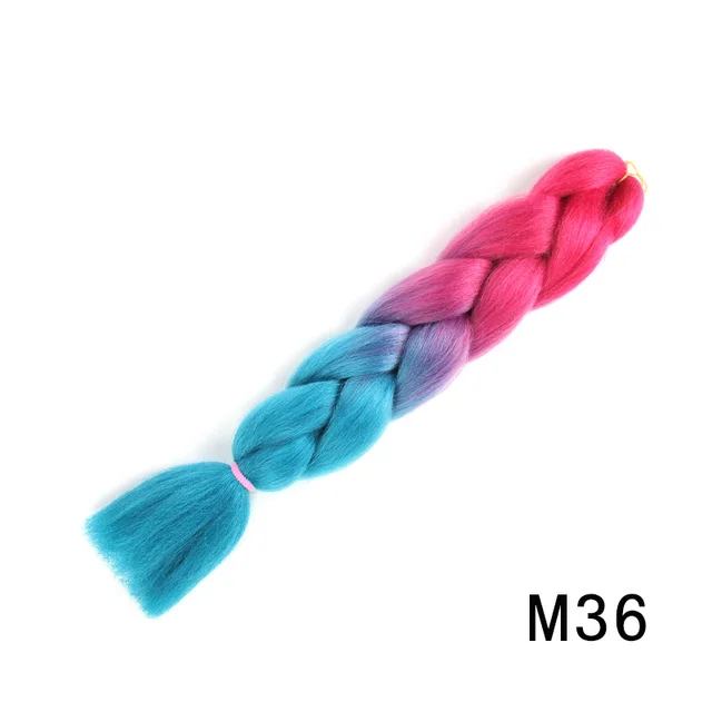 Natifah Jumbo Braiding Hair For Afro Curls Jumbo Box Braids Hair Kanekalon For Hair Afro Extensions Braids Synthetic Fake Hair M36