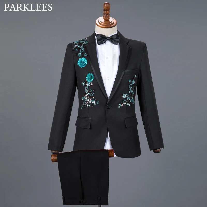 Wedding Men Suit Set Red | Men