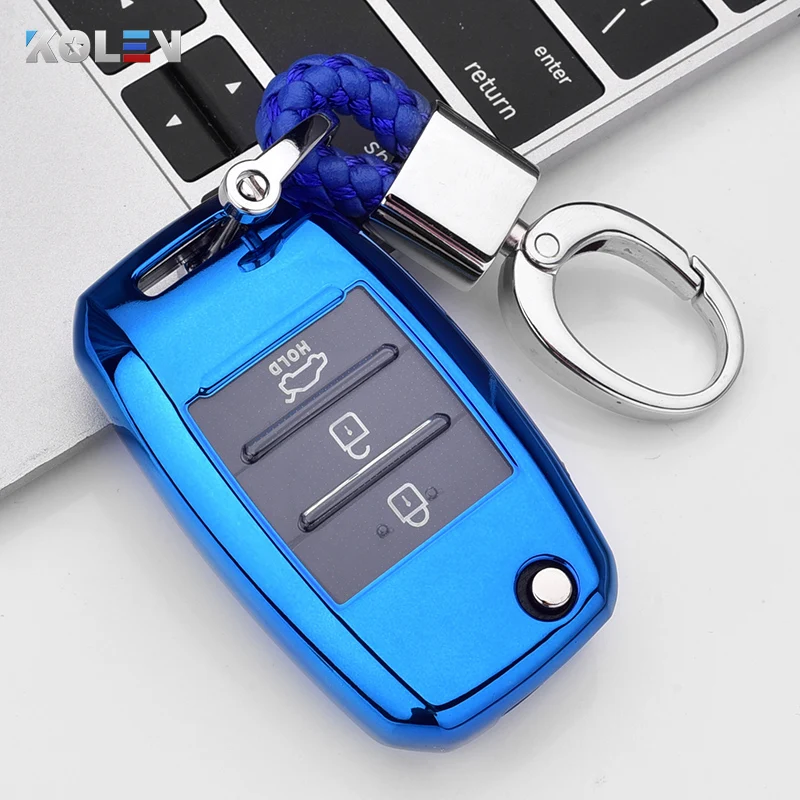 Cover chiave telecomando per KIA K2 RIO 3 Sportage 4 K3 Ceed Cerato K4 Picanto k5 Picanto Stinger 2017 2018 - Hbc0b93ca46494373911e28d737c20b737