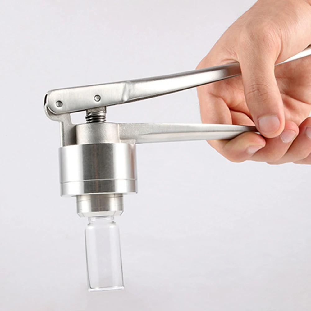 

Crimping Durable Stainless Steel Smooth Lightweight Tool Hand Flip Off Cap Capping Sealing Machine Easy Use Manual Vial Portable