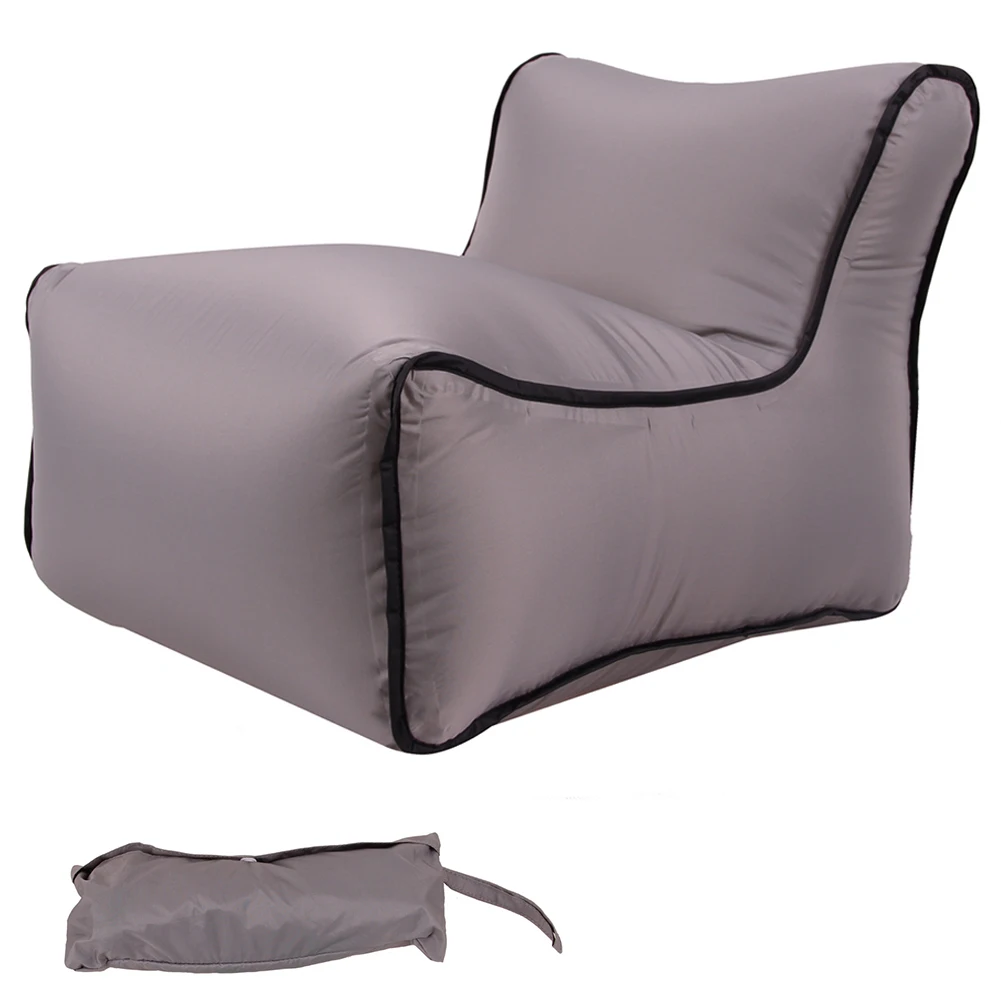 

Fast Travel Portable Sleeping Outdoor Camping Lazy Bag Folding Waterproof Pocket Chair Beach Air Inflatable Sofa